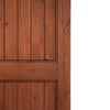 96" 2-Panel Rustic Knotty Alder Entry Door - #500