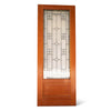 96" 3/4 Lite 2-Panel Entry Door Artistic Glass - #506
