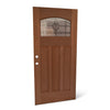 80" Top View Craftsman 'Thistle' Design Entry Door - #521