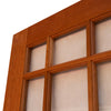 80" Craftsman 9 Lite Marginal Cherry Exterior or Interior Door - #522