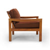 SOLD! Mid-Century Modern Danish Accent Chair with brand new upholstery - #328