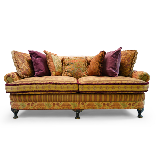 SOLD! Upholstered Loveseat by Carol Hicks Bolton and EJ Victor
