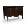 VINTAGE French Oak Chest "Serpentine" - #389