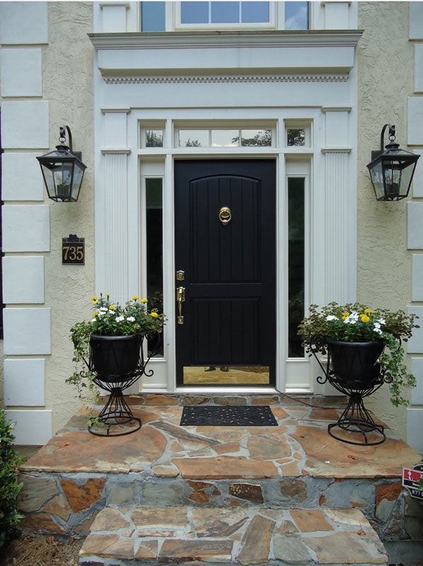 96" Classic Mahogany Pembrook Door Exterior / Interior - #524